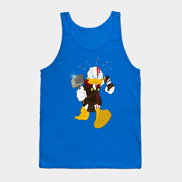 Duck of Thunder Tank Top by WkDesign